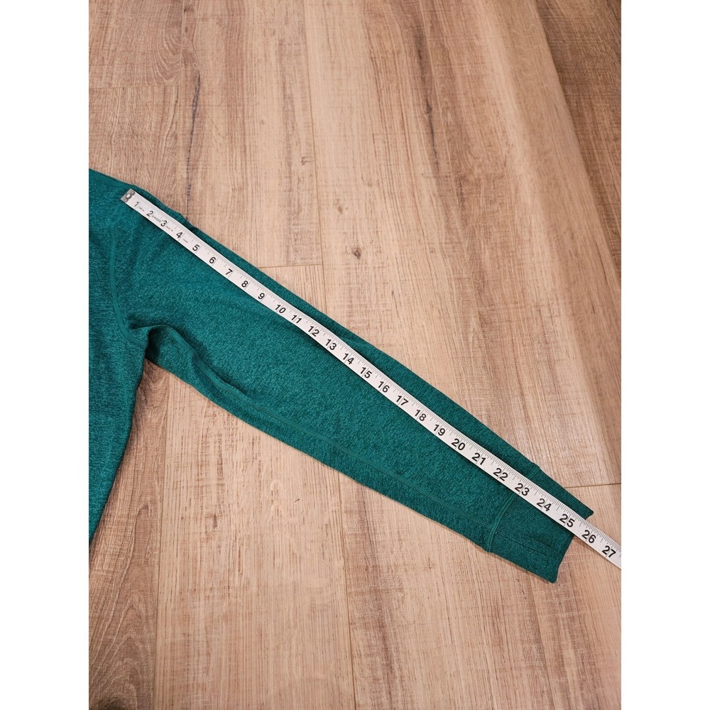 Rhoback Performance Crewneck Sweatshirt Men's Medium Green Heather Golf Pullover - Picture 8 of 13